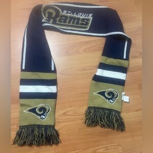 Vintage St. Louis Rams NFL Scarf- 61 inches Long 6.5 inches Wide Football Sports